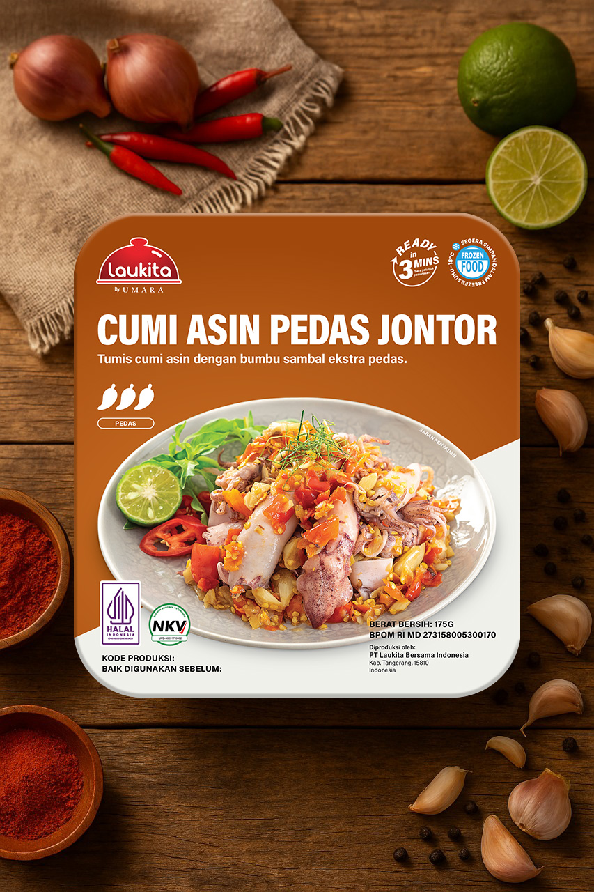 Cumi Asin Pedas Jontor