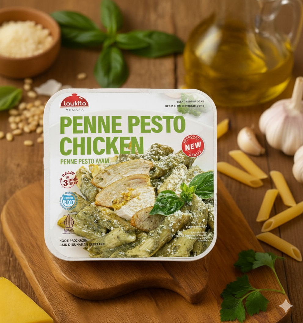 Penne Pesto Chicken