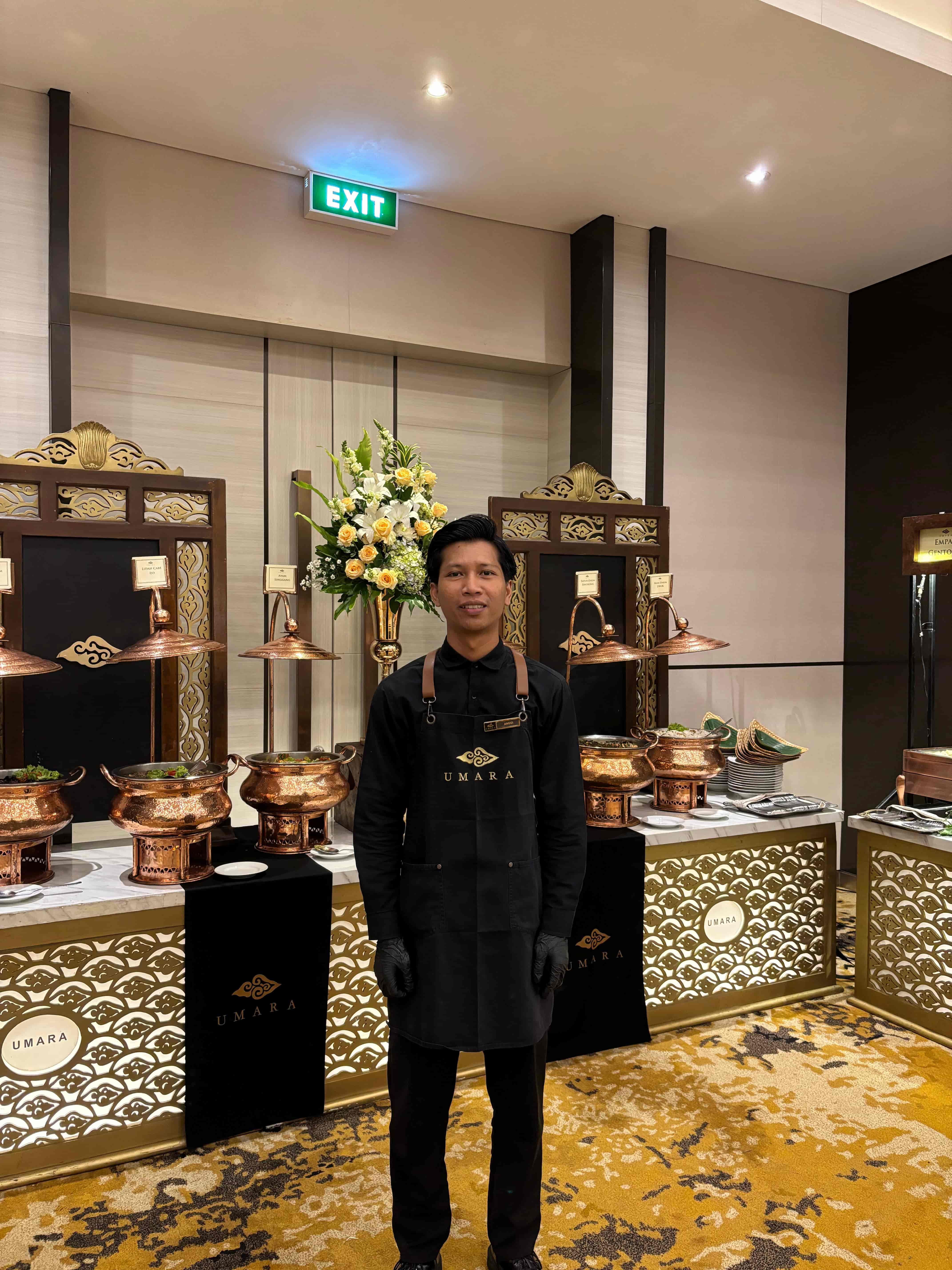 Umara Catering Booth Atmosphere